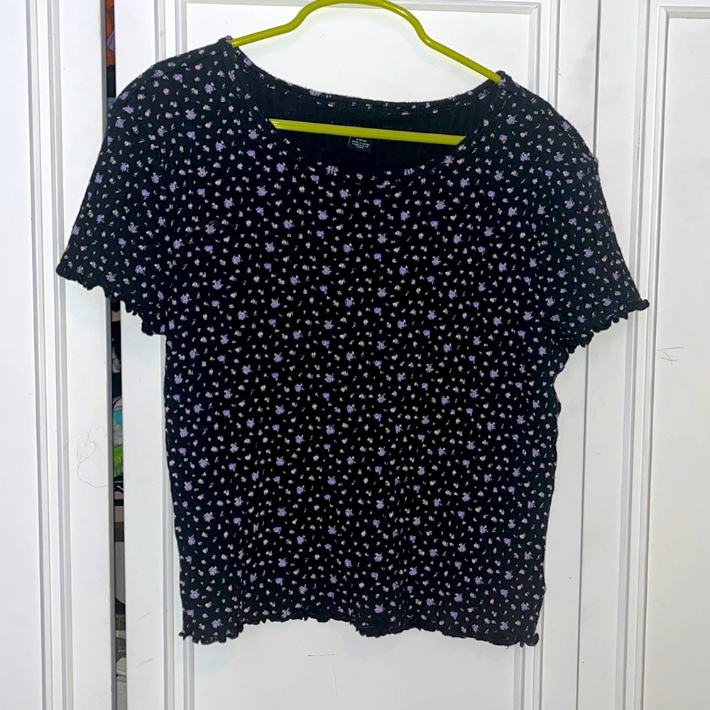 FLORAL AMERICAN EAGLE SHIRT